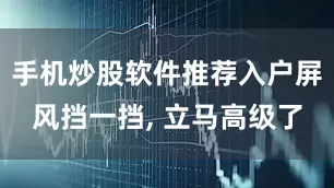 手机炒股软件推荐入户屏风挡一挡, 立马高级了